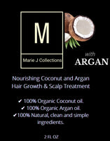 Nourishing Coconut & Argan Hair Growth & Scalp Treatment 2oz bottle